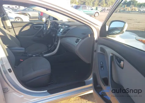 2015 Hyundai Elantra Se из США, поврежденный, VIN 5NPDH4AE8FH593808